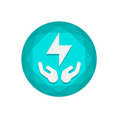 Vector Diamond Button