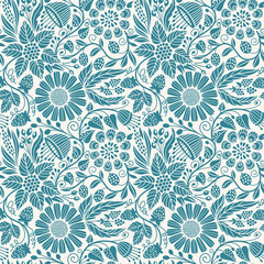 Seamless floral pattern - 79868417