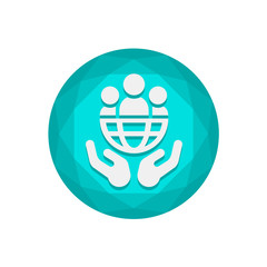 Vector Diamond Button 