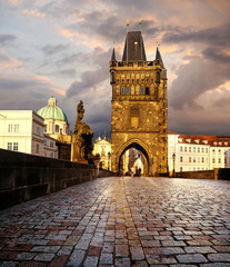 Fototapeta na wymiar Charles Bridge in Prague
