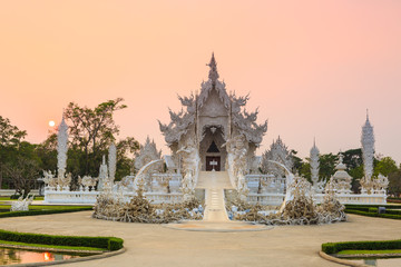 wat rong-khun temple chiangrai thailand