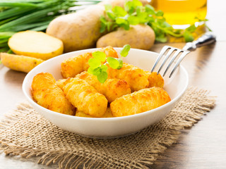 Kartoffelkroketten - potato croquettes