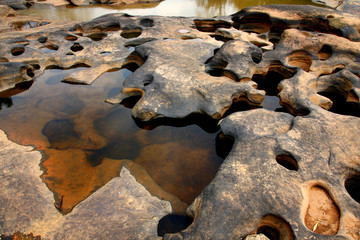 Rock Hole in the River