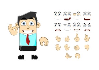 character and face exspresion