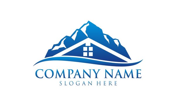 real estate logo icon vector
