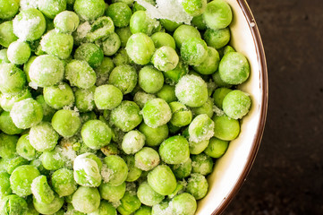 Frozen green peas