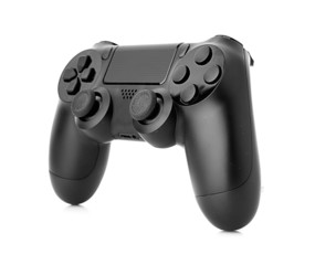 video game controller isolated on white background