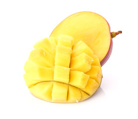 mango fruit isolated on white background