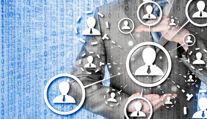 protect social connection concept