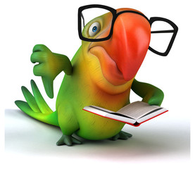 Fun parrot © Julien Tromeur