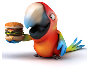 Fun parrot