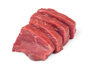 Raw beef meat
