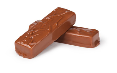 Closeup of chocolate bar