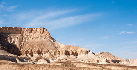 Travel in Negev desert, Israel