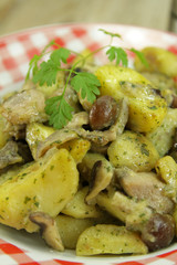 poêlée forestière