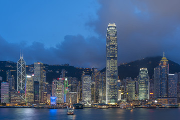 Obraz premium Victoria Harbor of Hong Kong