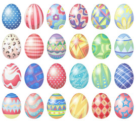 Pastel eggs