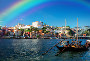 Obraz premium Day scene of Porto, Portugal