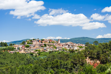 Obraz premium Roussillon, Provence, France
