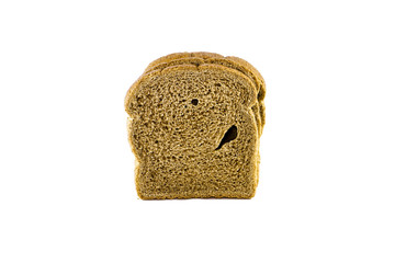 Frisch Gebackene Toast Brot Scheiben