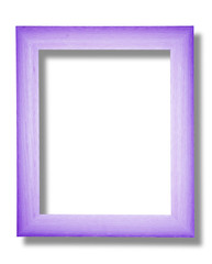 Violet and white frame