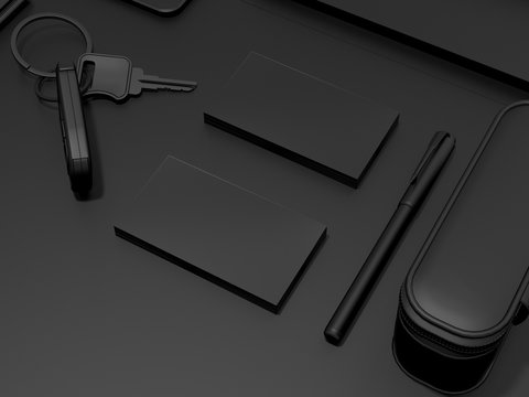 Every day carry . Mockup business template.