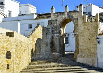 Puerta árabe del S.X. en Médina-Sidonia.Cádiz.España