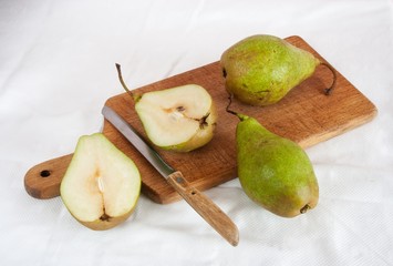 Still life with pears..