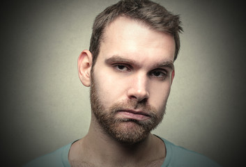Fototapeta premium Bored man