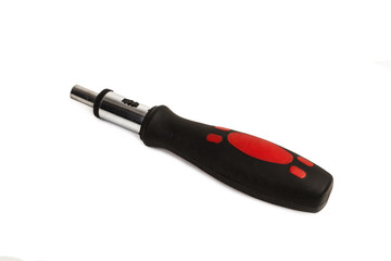 Herramienta de trabajo sobre fondo blanco aislado. Vista superior