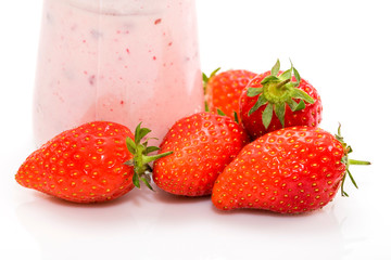 Yaourt fruits fraises