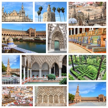 Sevilla collage