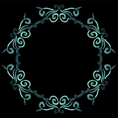 Stylish Floral Card in Vector