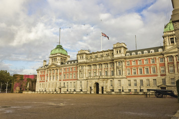 Fototapeta na wymiar The Old Admiratly Building, Horse Guards Parade, London