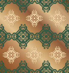 Seamless pattern tile background