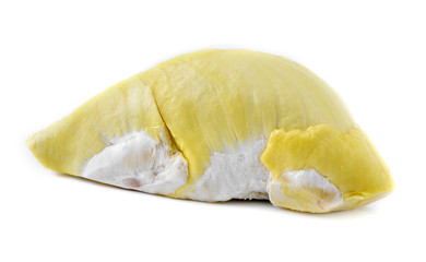 Durian isolated on white