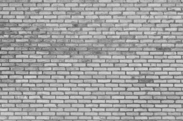 Fototapeta na wymiar old white brick wall texture as background