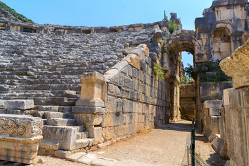 ancient ruins in Turkey