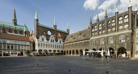 Fototapeta premium Lübeck Rathaus