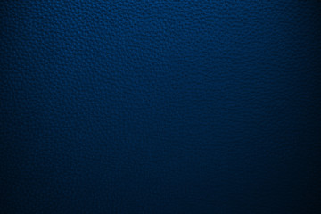 Blue leather texture closeup