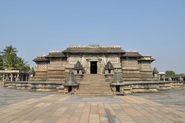 Papier Peint photo Temple Chennakeshava Hindu Temple in Belur, India