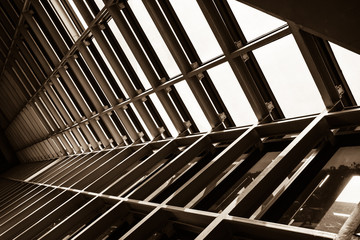 Naklejka premium structural steel