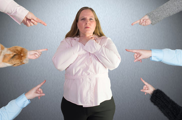 Business Frau angeklagt