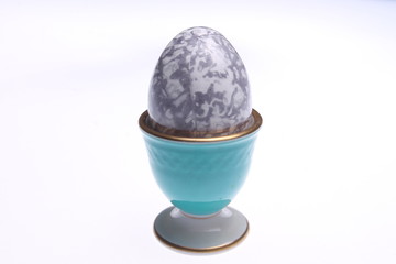 Colourful home made easter eggs