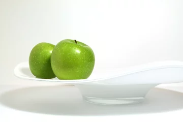 Foto op Plexiglas groene appel,Granny smith © Hennie36