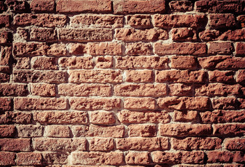 old red brick wall
