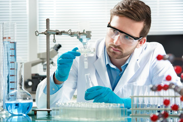 scientist working