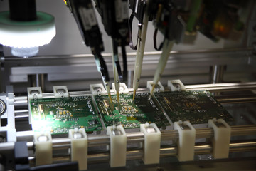 automatic machinery for soldering