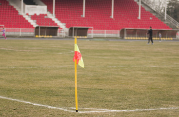 Football corner flag