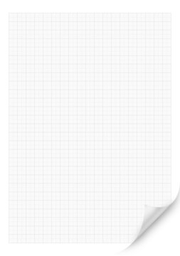 White squared paper sheet background or textured
